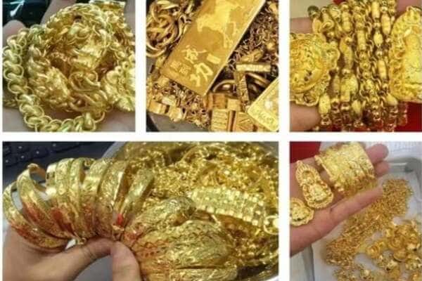 拉萨墨竹工卡县回收黄金